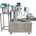 Automatic Bottle Filler Nozzle Linear Capping Machine